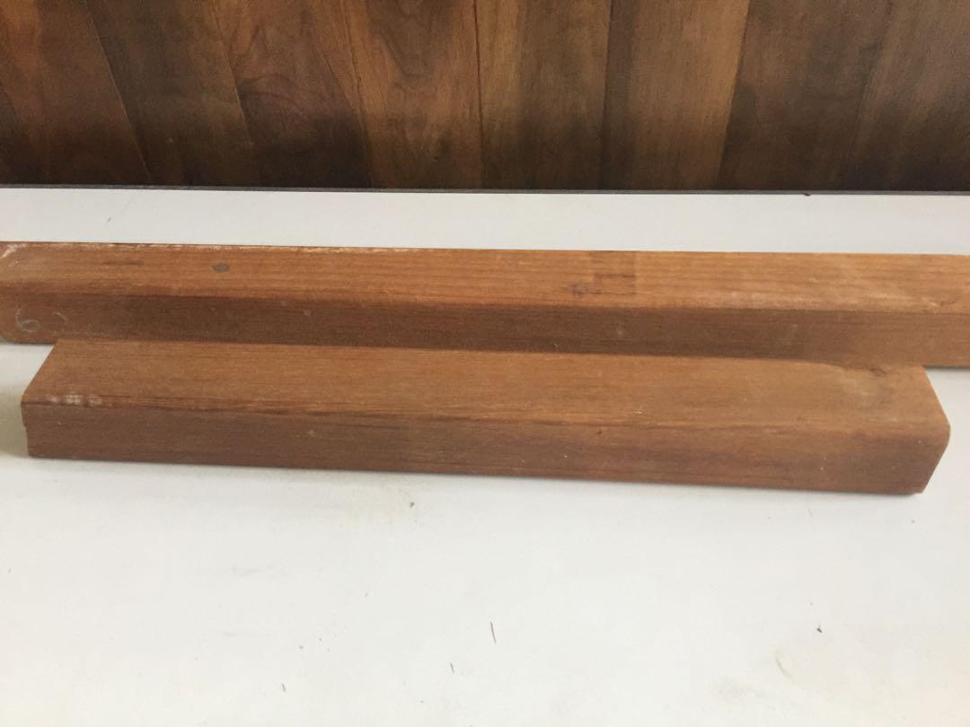 Solid Timber Handrail (Category: Other Home Furniture) located in Singapore. Submitted by patpott (Listing ID 1054880926, Image 2). Description: $30.00/per metre run 45mm x 45mm thick (SOLID TIMBER HANDRAIL with Groove Line) INDO TEAK Please contact: Tel. 6255 1785 Hp. 9671 2073.