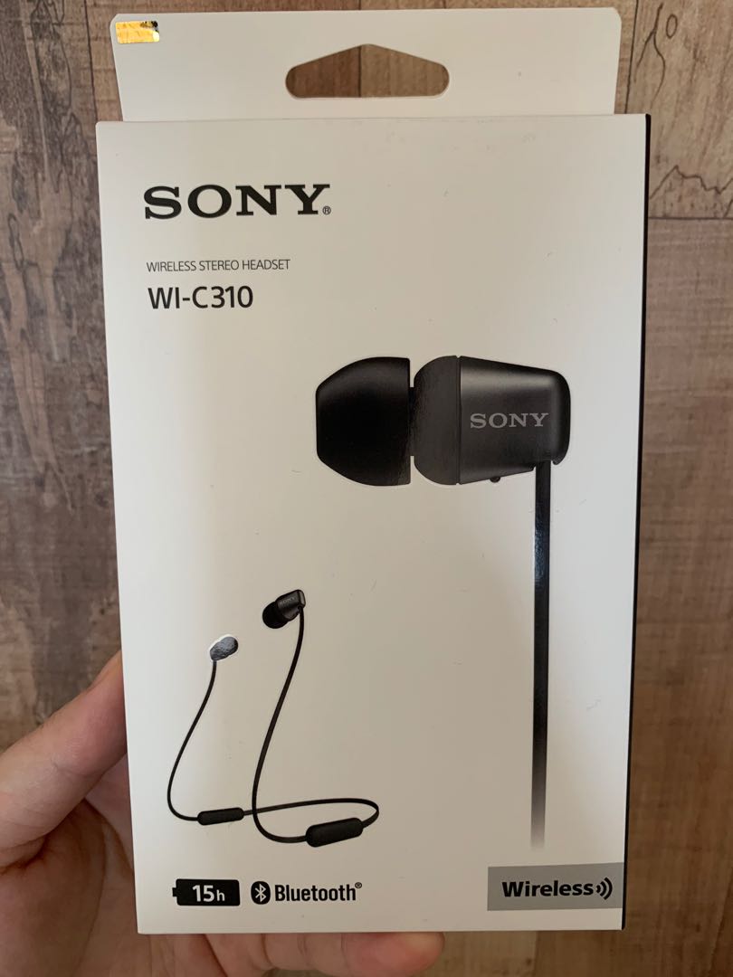 Sony 310 headphones top