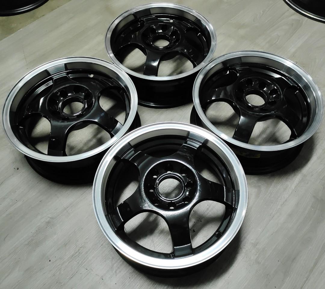 Sport Rim 14 Inch Jrd Wheel Wira Satria Myvi Alza Savvy Bezza Axia Saga Kelisa Kenari Iswara Gen2 Persona Auto Accessories On Carousell