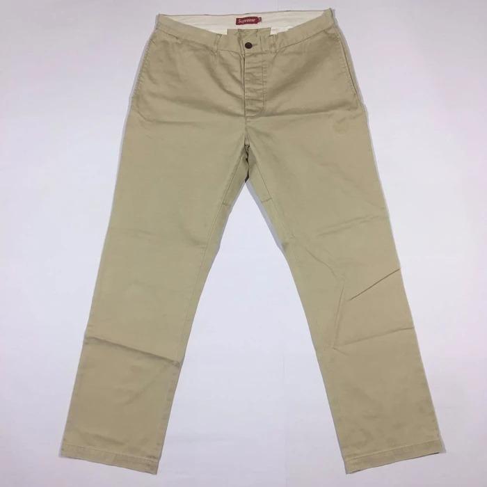 Supreme khaki pants on sale