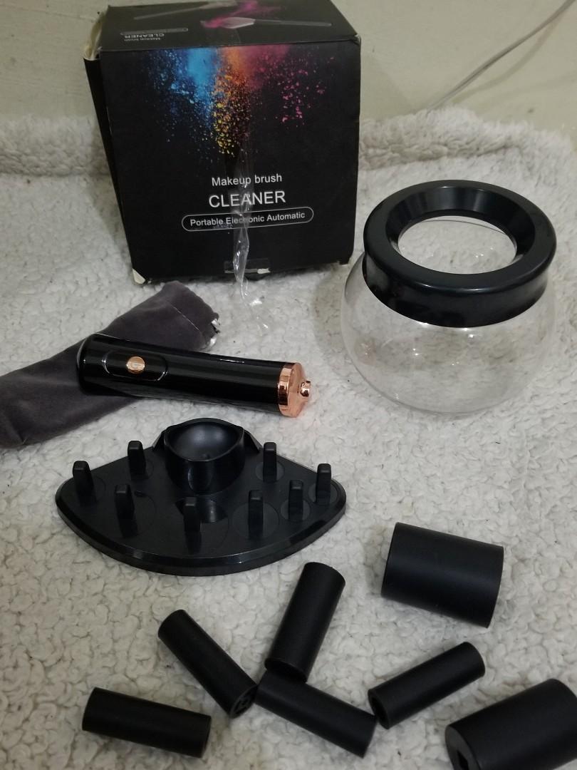 Make up brush cleaner (Category: Makeup) located in Quezon City. Submitted by resells_choice (Listing ID 1054793527, Image 1). Description: Brushes cleaner never been used 4 diff. color headbands w/ free flamingo light Still in good conditions Good material MOP: BDO, BPI or Cash upon meet up pick up in cubao.
