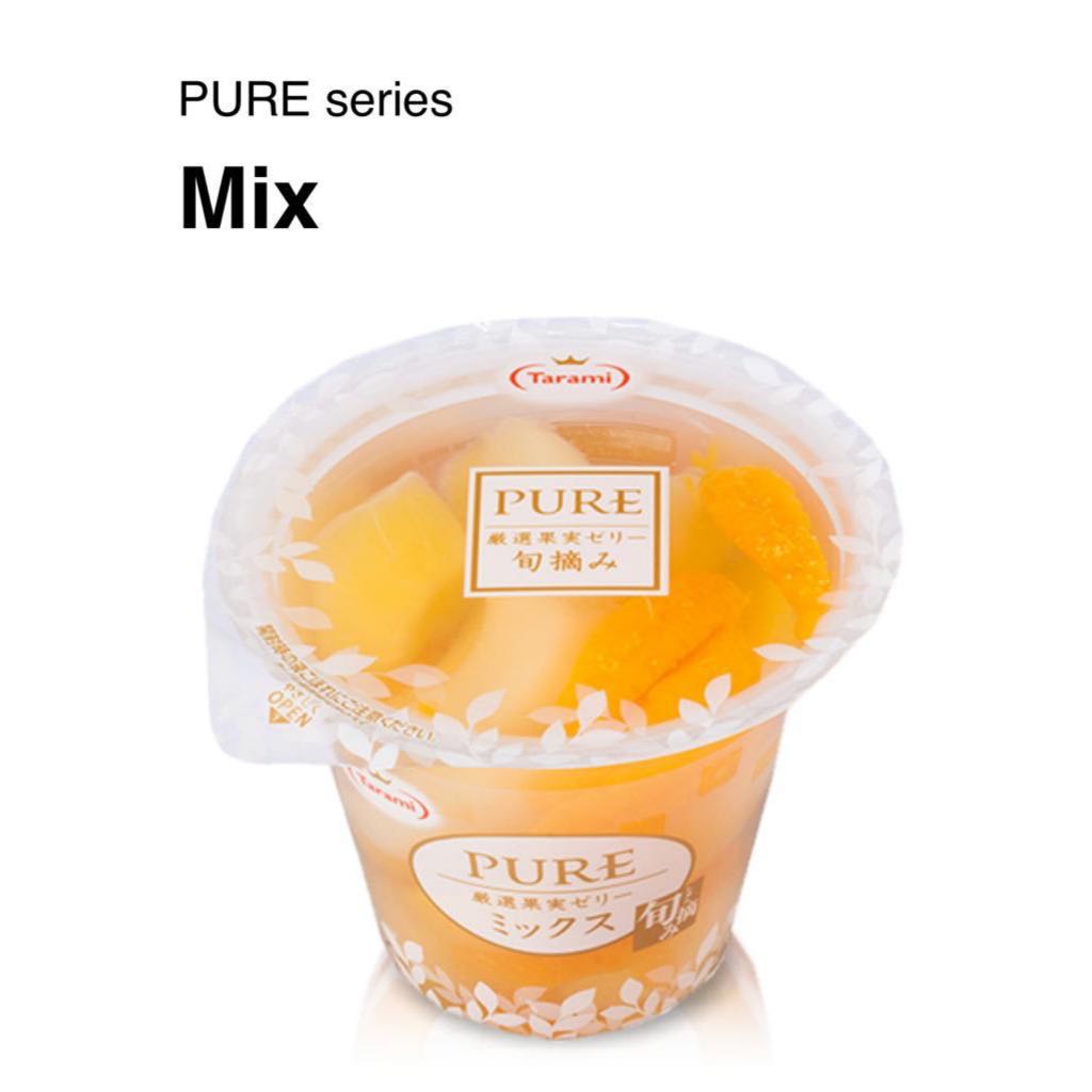 Tarami Pure Series Fruit Jelly Mix Peach Grape Mandarin Orange Pineapple Food Drinks Packaged Snacks On Carousell