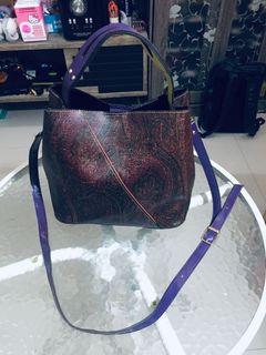 Tas kulit motif bangkok