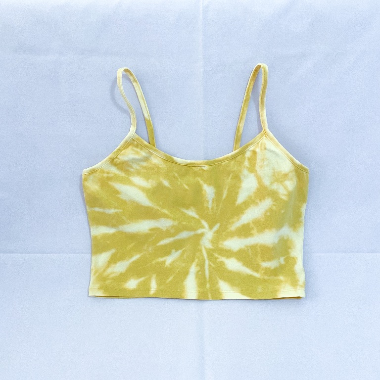 mustard yellow cami top