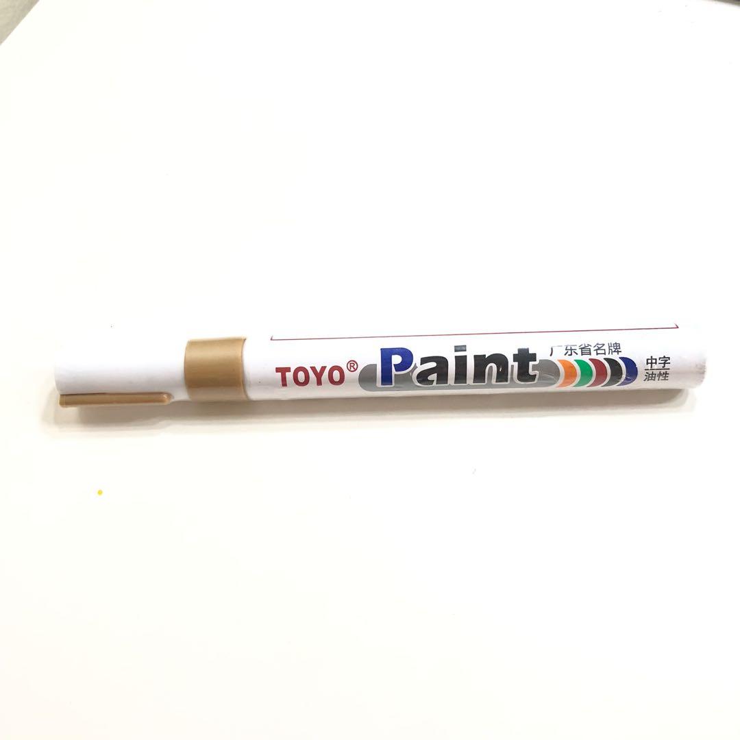 Toyo Gold Paint Marker, Hobbies & Toys, Stationary & Craft, Craft ...