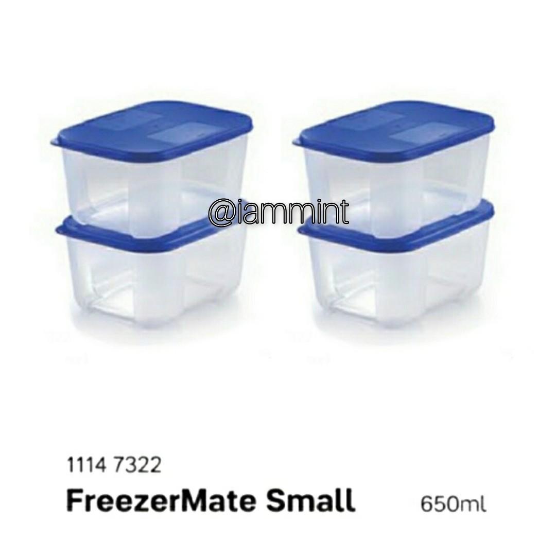 Tupperware tupperware set of 2 small freezer mate containers 650