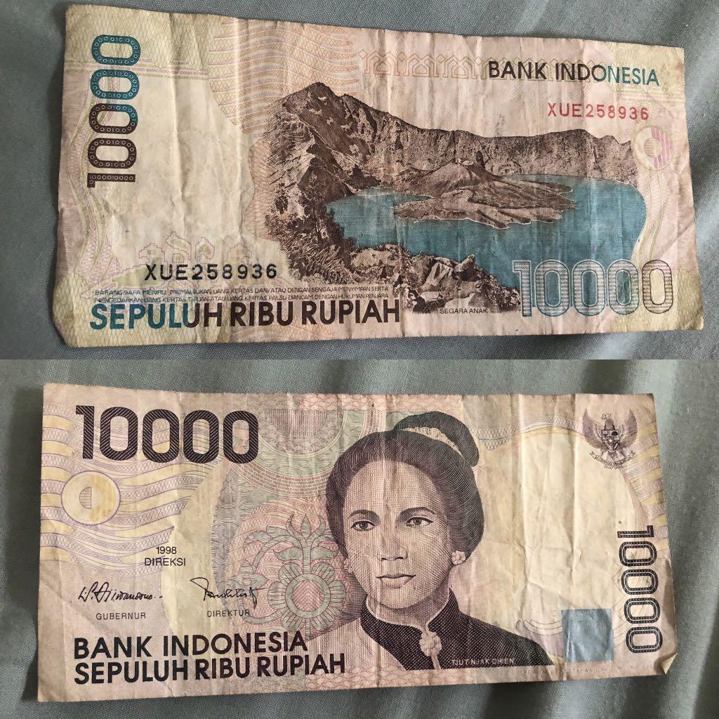 Uang Lama 10 000 Rupiah Antik Uang Lama Di Carousell