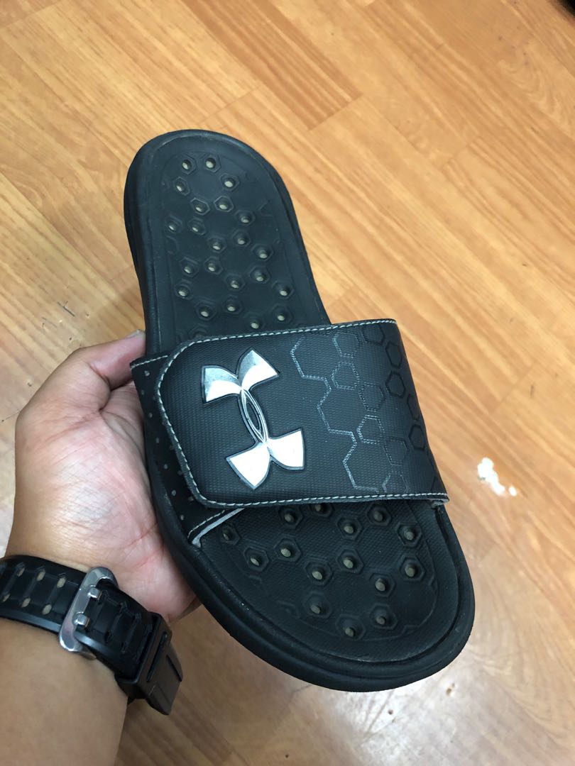 Mens under armour slippers on sale