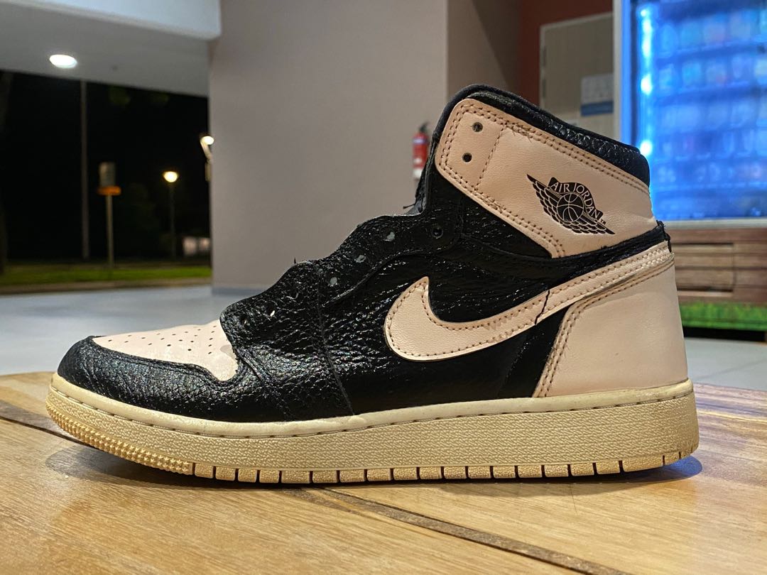 US6Y Nike Air Jordan 1 High Crimson Tint Men s Fashion Footwear