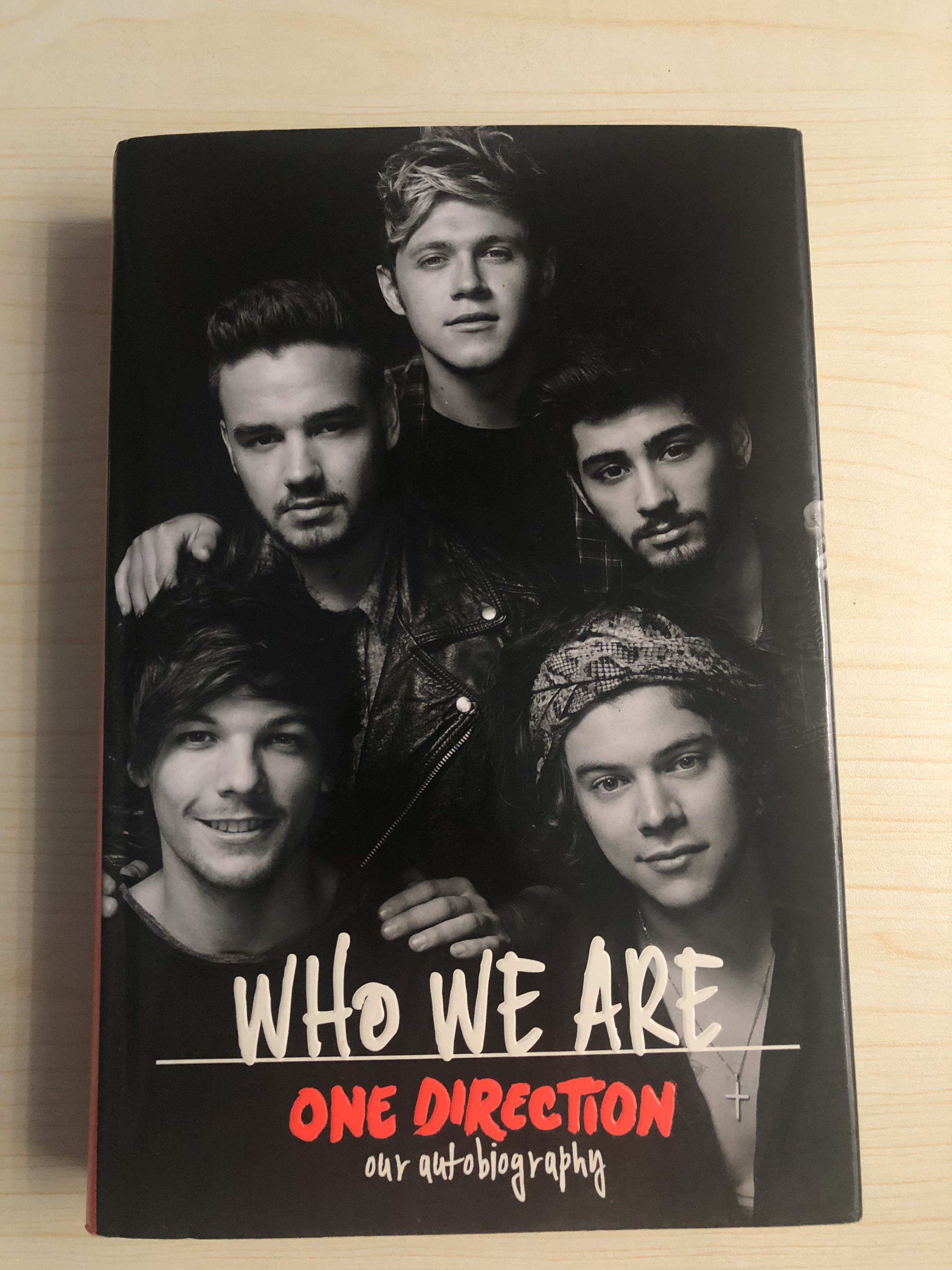 one direction where we are book cover