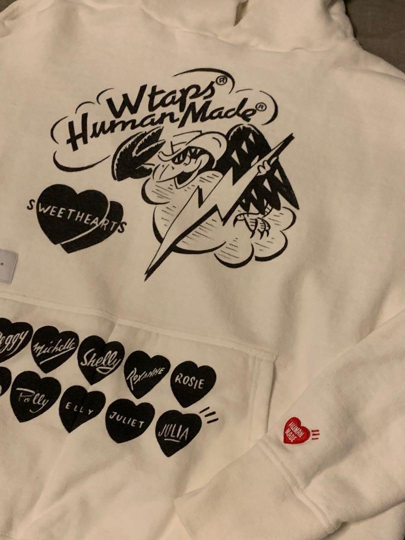 WTAPS X HUMAN MADE HOODIE, 男裝, 上身及套裝, 衛衣- Carousell