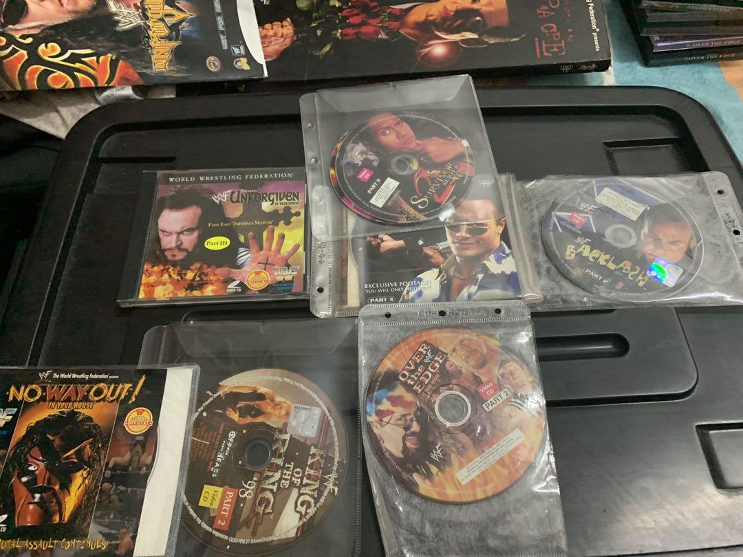 Wcw Cds Wwe wwf wcw vcd wrestling, Hobbies & Toys, Music & Media, CDs & DVDs on ...