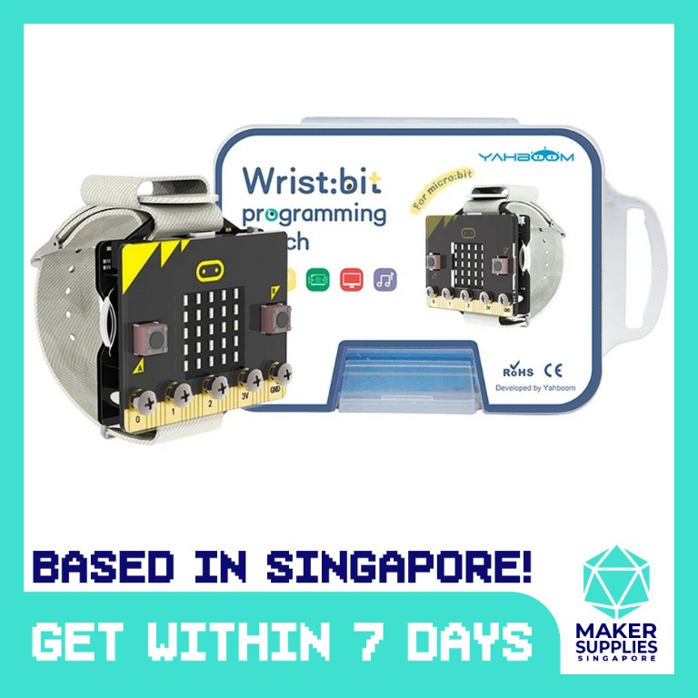YahBoom Wrist:bit Programmable Watch for BBC micro:bit microbit micro ...