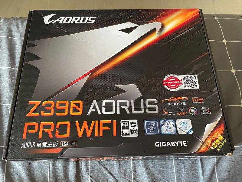 Gigabyte z390 aorus top pro wifi lga 1151