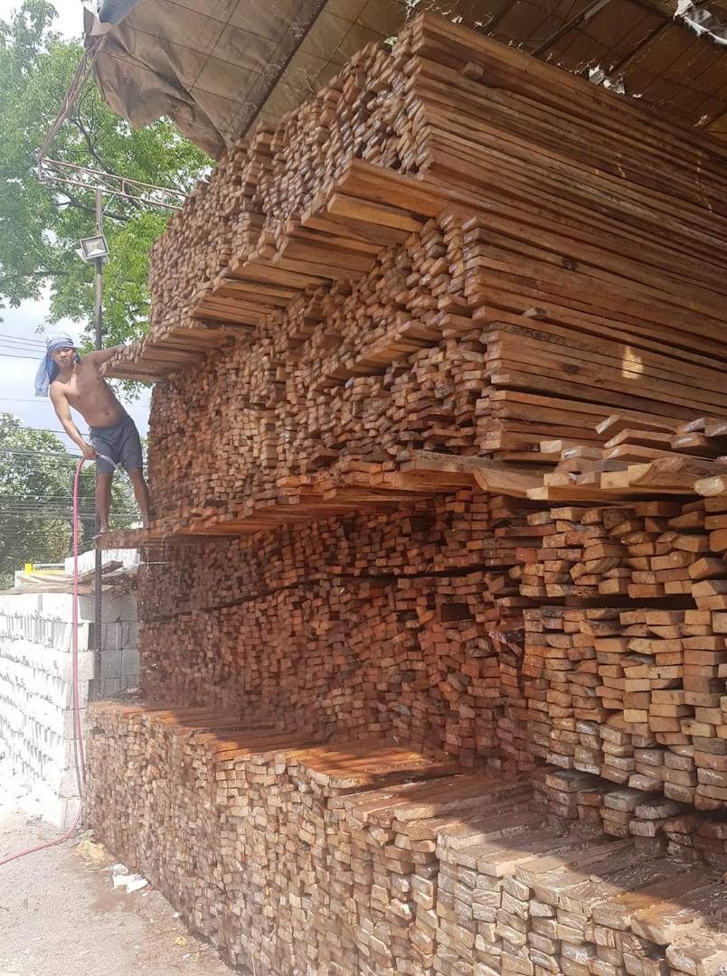 coco lumber gravel sand chb cement phenolic plywood bistay