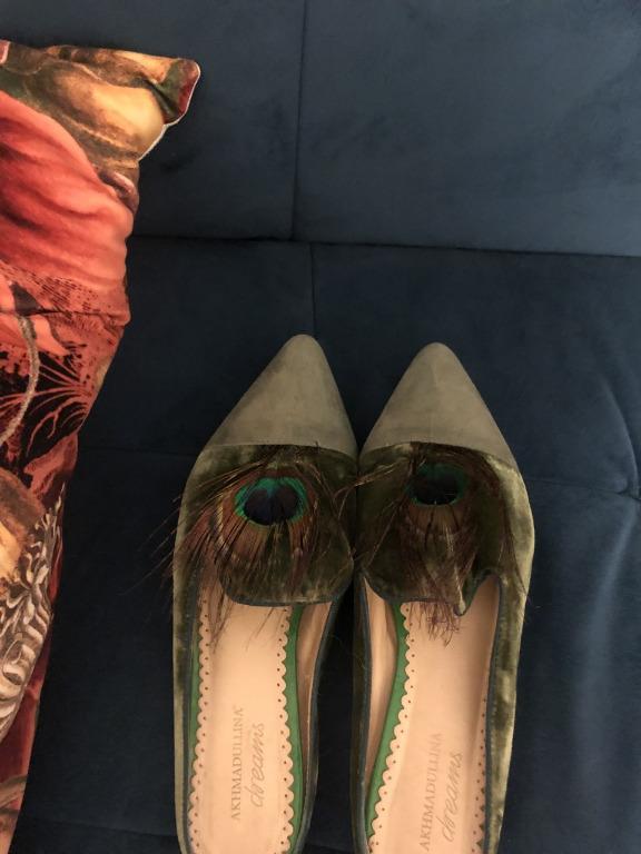 green loafers womens