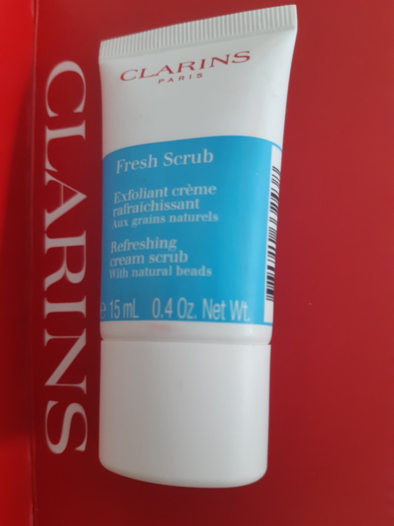 clarins fresh scrub exfoliant