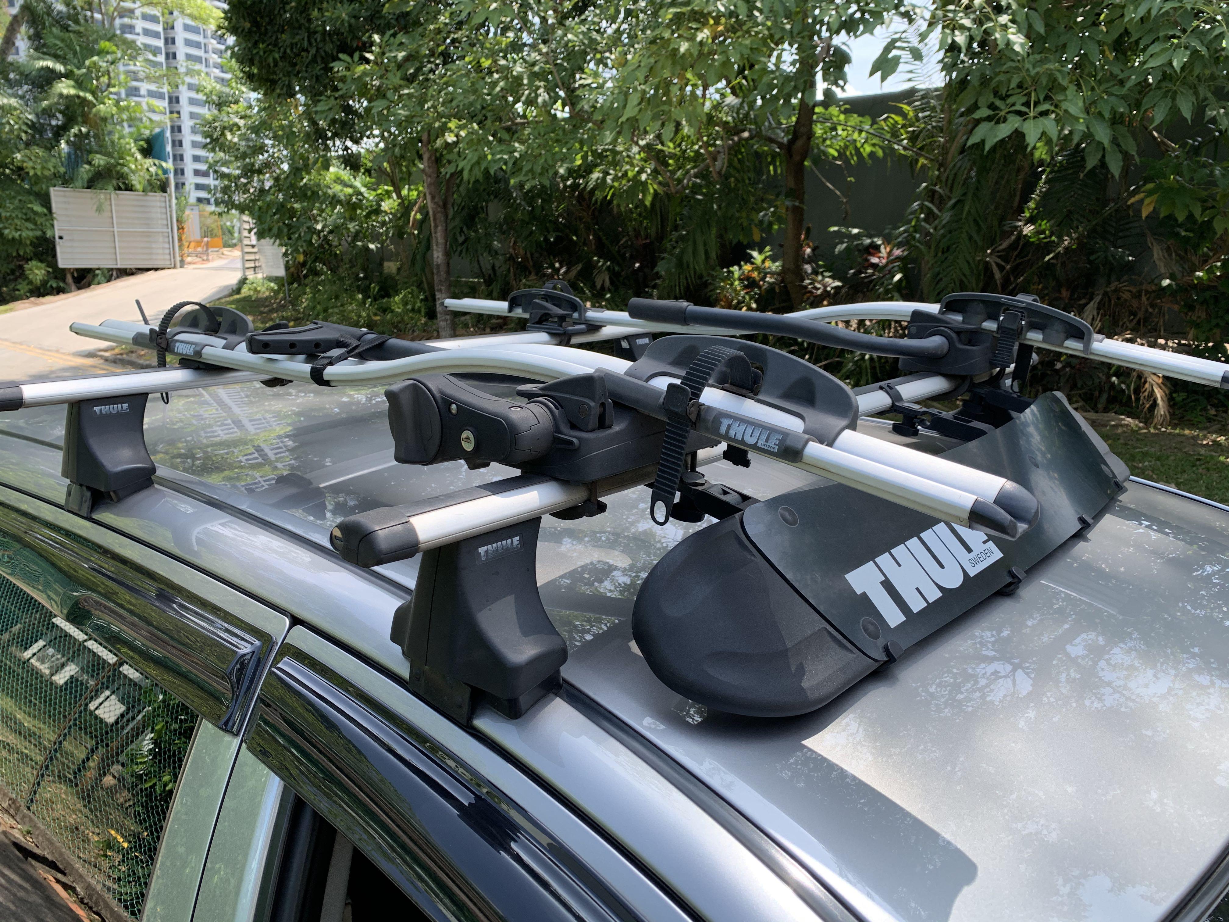 Thule roof best sale rack used