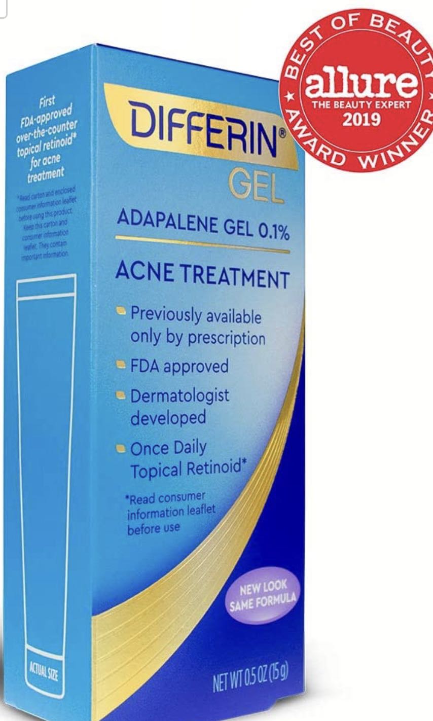 Galderma Differin Gel ( acne Retinoid Cream) Adapalene Gel 0.1 acne
