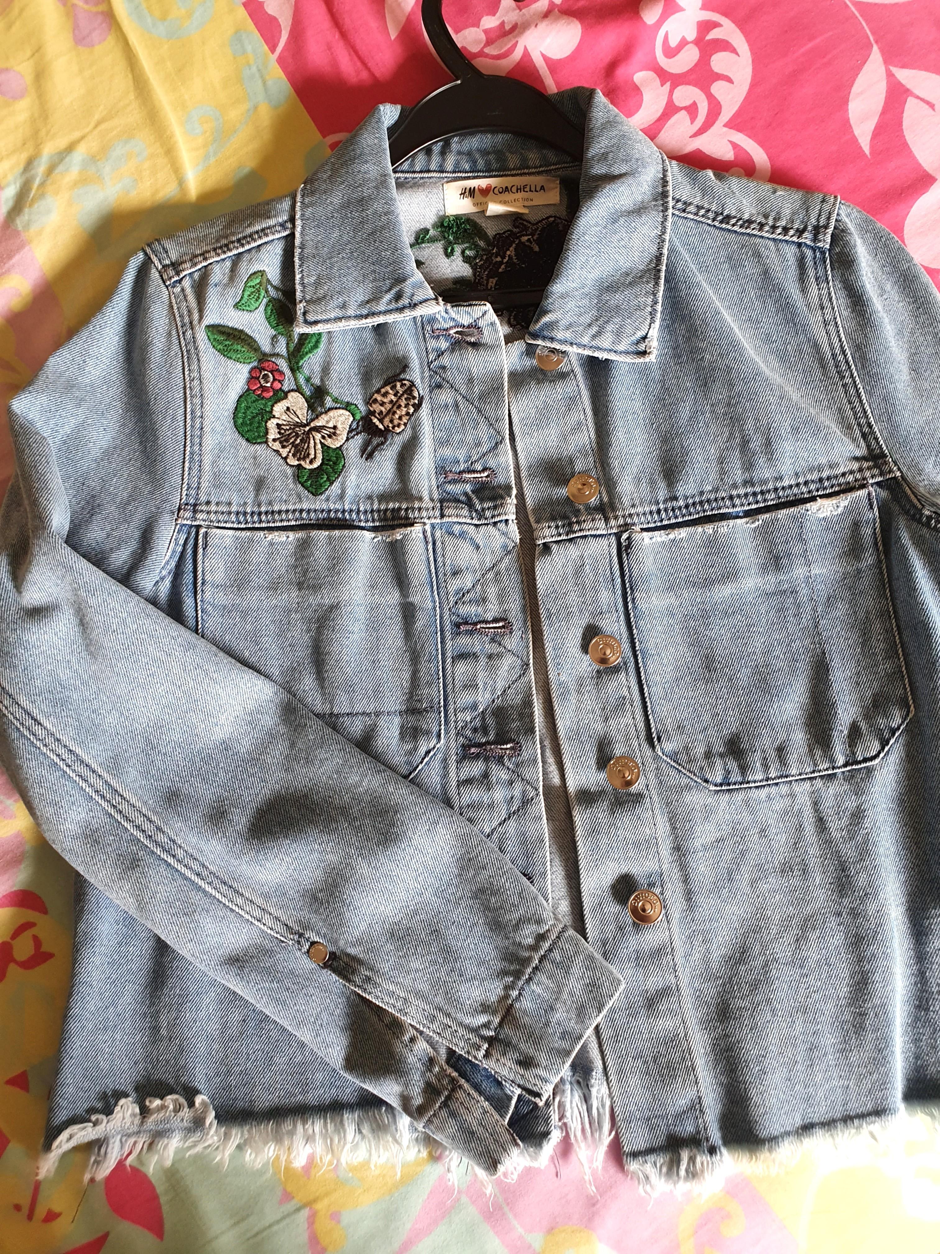 H&m coachella deals denim jacket