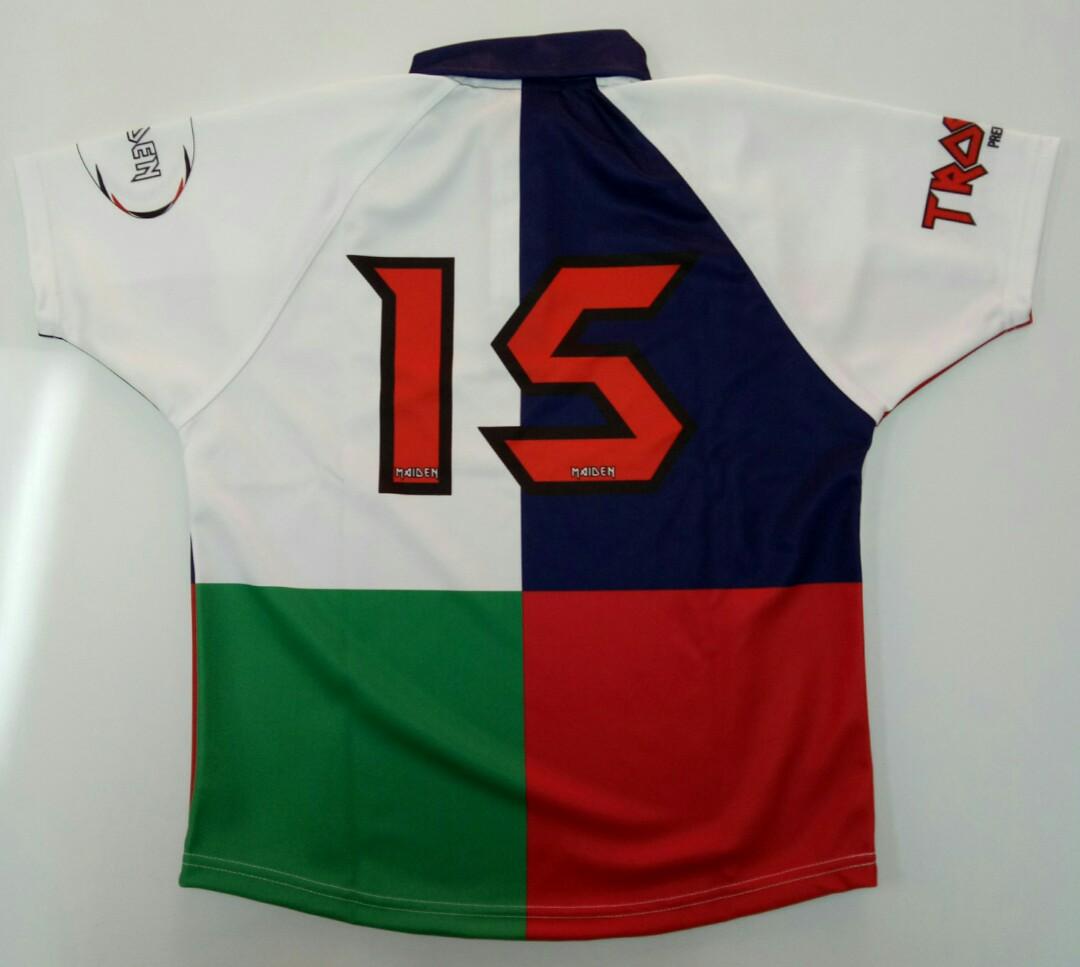 Iron maiden rugby shirt Clearance