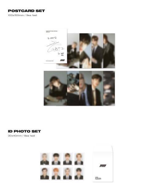 ATEEZ 1st Fan Club Official FANCLUB ATINY KIT Members Only Photobook  Postcard