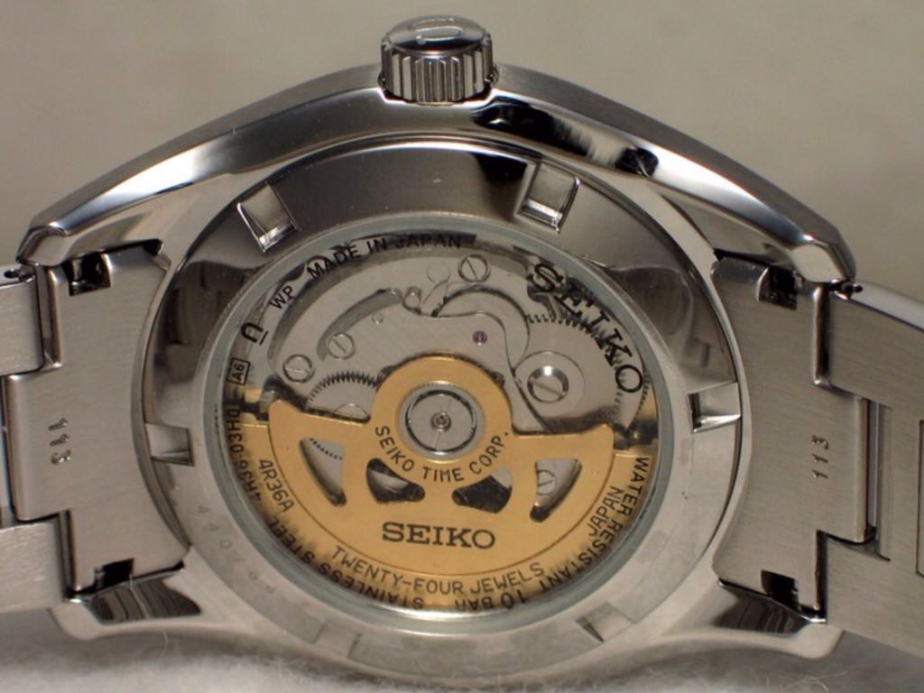open heart watch seiko