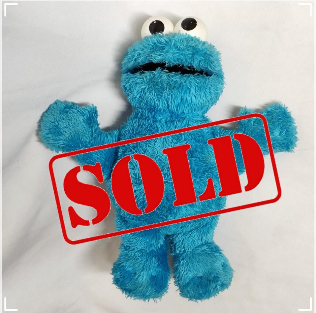 cookie monster interactive toy