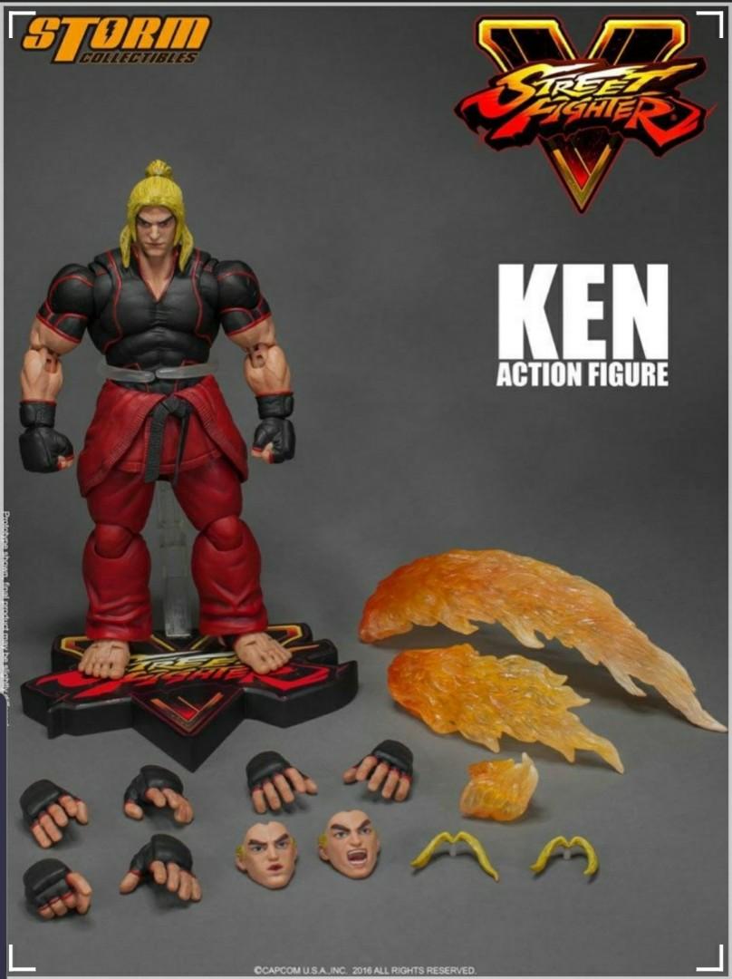 Storm Collectibles Street Fighter 5 Ken Toys Games Bricks Figurines On Carousell