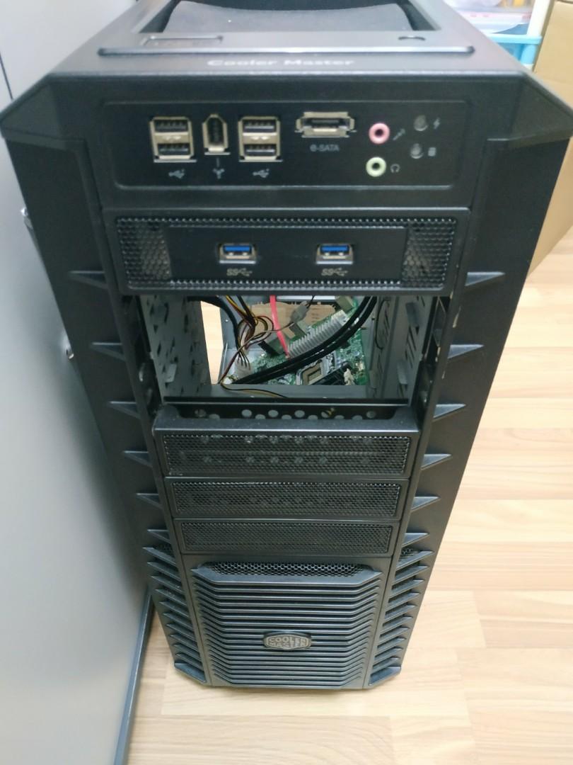 Cooler Master HAF 932 Full ATX Casing Black Edition, Computers & Tech