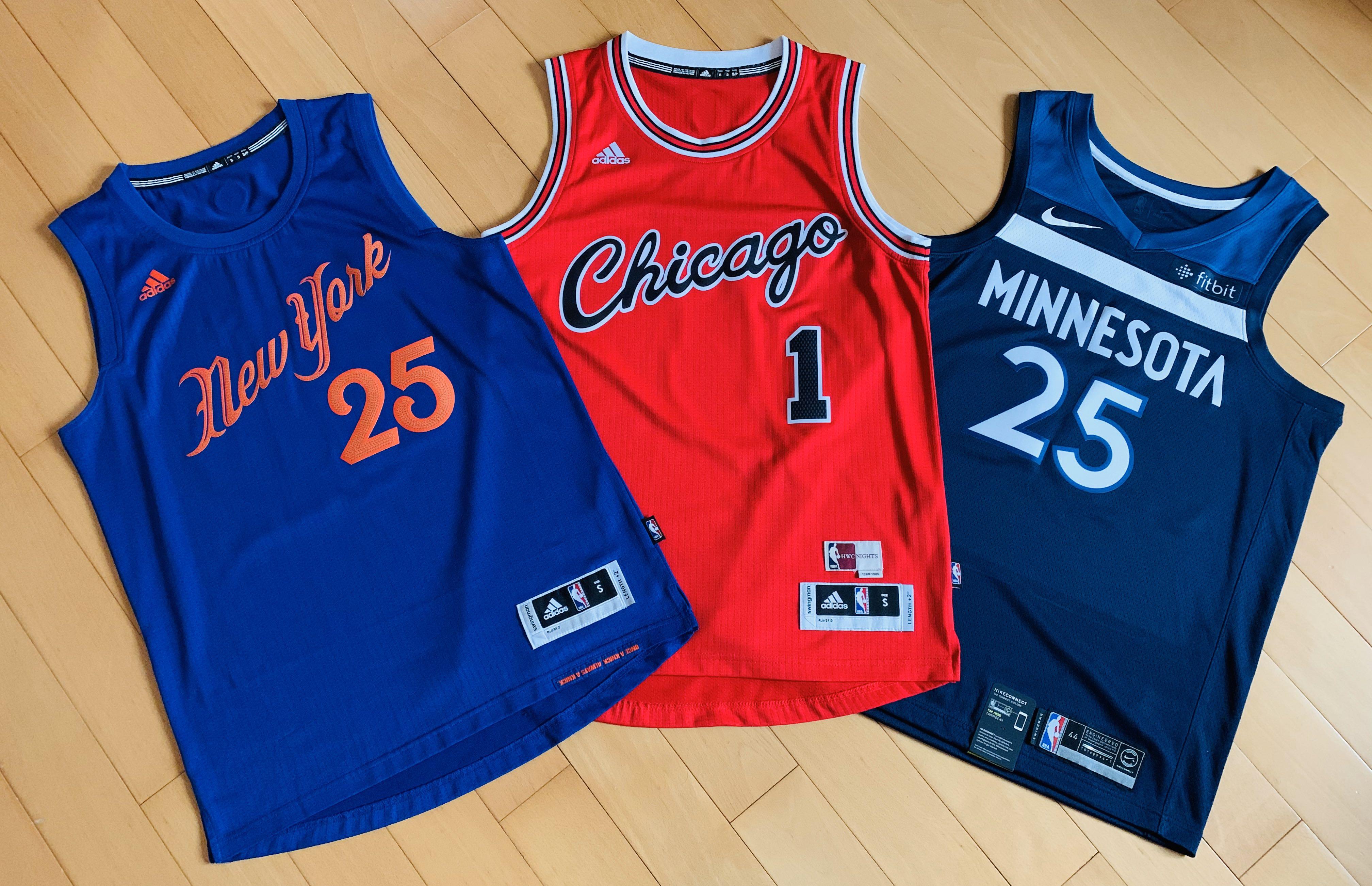 derrick rose knicks swingman jersey