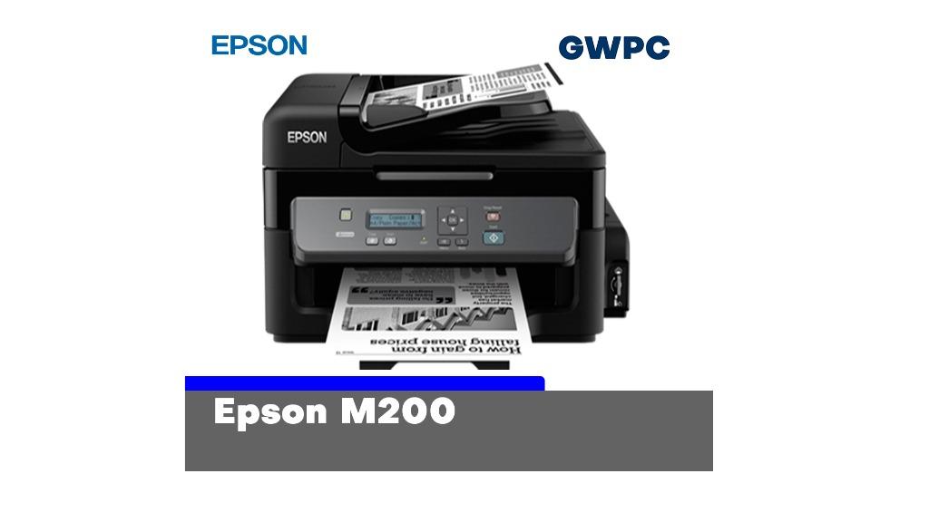Epson M200 Mono All In One Ink Tank Printer Computers And Tech Printers Scanners And Copiers On 1915