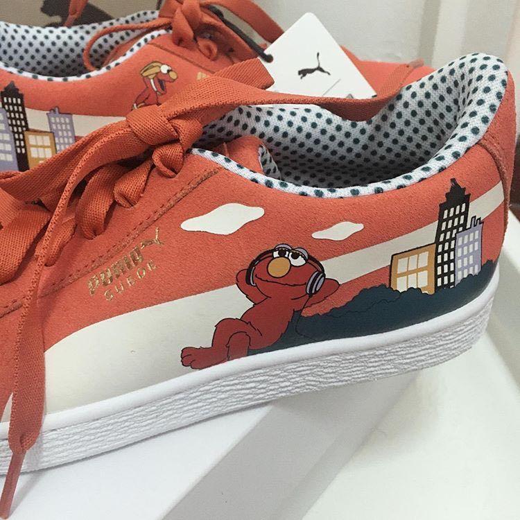 Puma elmo slides hotsell