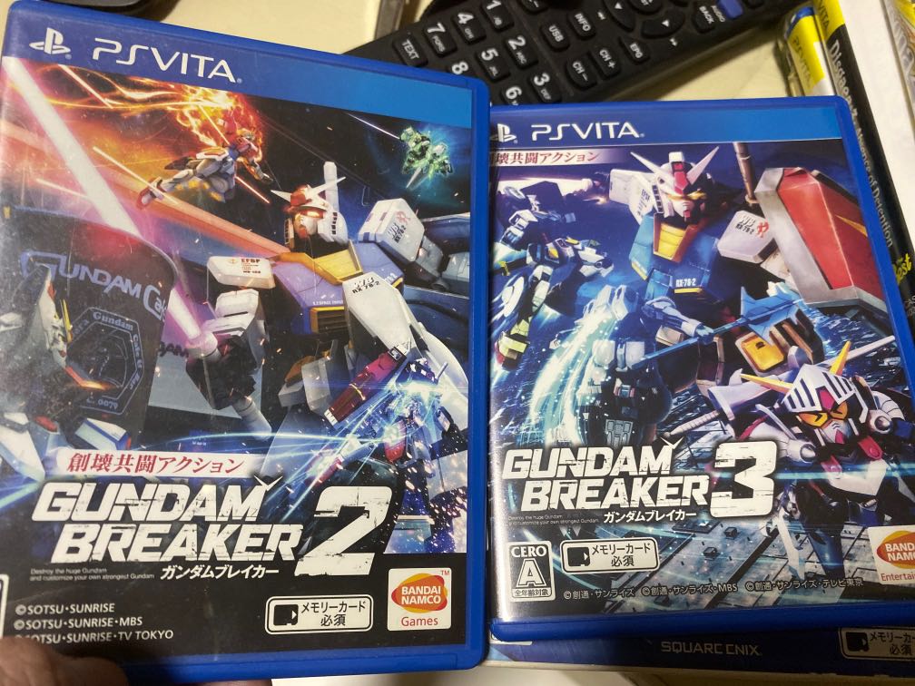 ps vita gundam breaker