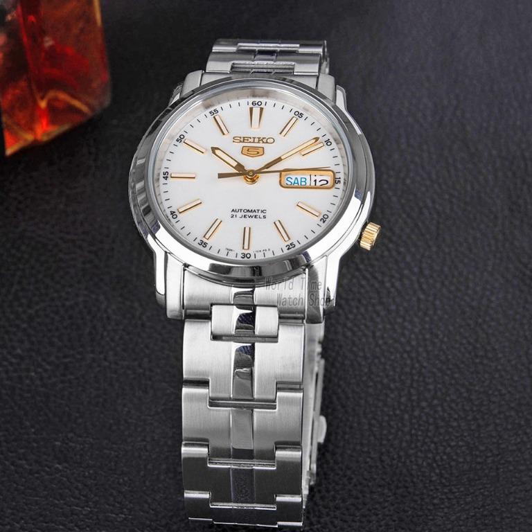 Seiko 5 SNKL77K1 SNKL77K SNKL77 SNKL Automatic Stainless Steel Analog Men s Watch Men s Fashion Watches Accessories Watches on Carousell