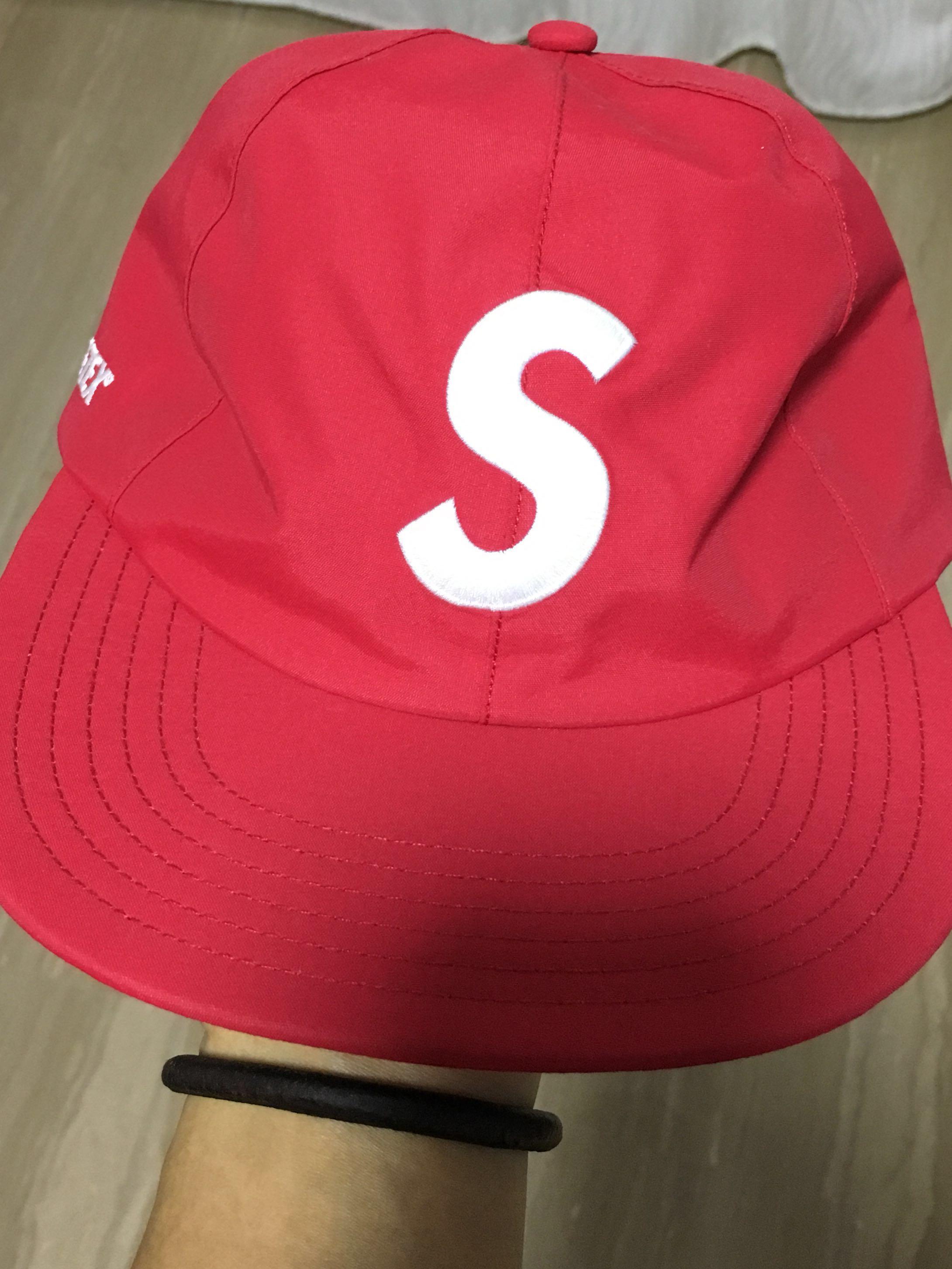 Supreme S Logo 6 panel cap Gore-Tex