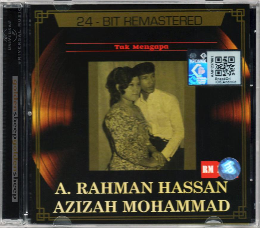 A Rahman Hassan Azizah Mohammad Tak Mengapa 2014 Emi 24 Bit Remastered Cd Music Media Cd S Dvd S Other Media On Carousell