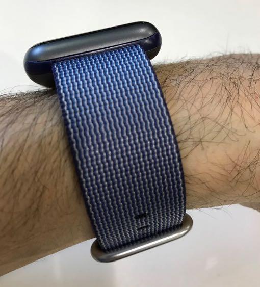 Woven nylon midnight blue store