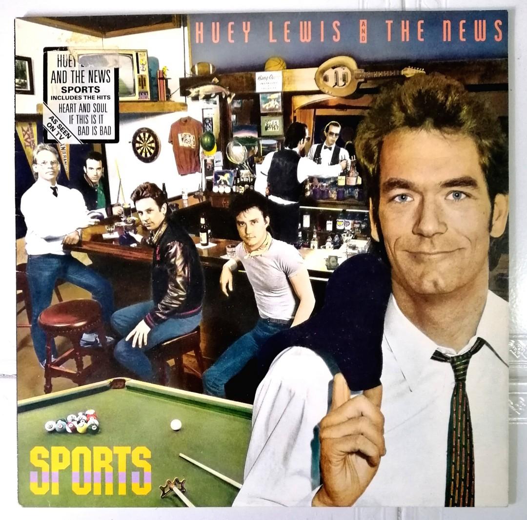 Arthlp Huey Lewis The News Sports Lp Vinyl Record The Heart Of Rock N Roll Heart Soul If This Is It Bad Is Bad I Want A New Drug Etc