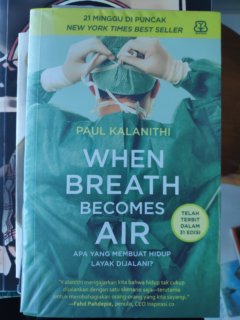 Bahasa Indonesian Melayu Titles By Paul Kalanithi Eric Weiner Books Stationery Non Fiction On Carousell