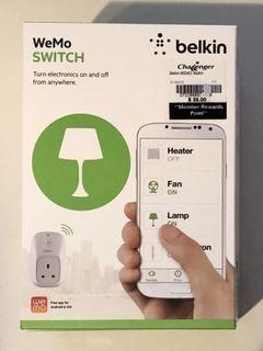 Belkin WeMo Switch, BRAND NEW BNIB, Smart Switch with app