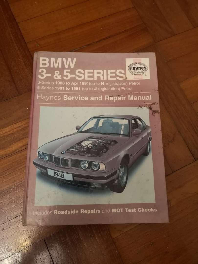 Bmw 3 5 Series Haynes Manual Car Accessories Accessories On Carousell