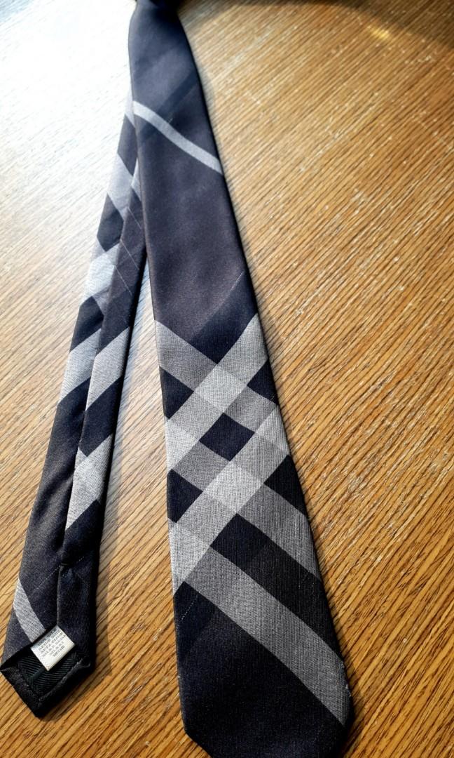 burberry slim tie