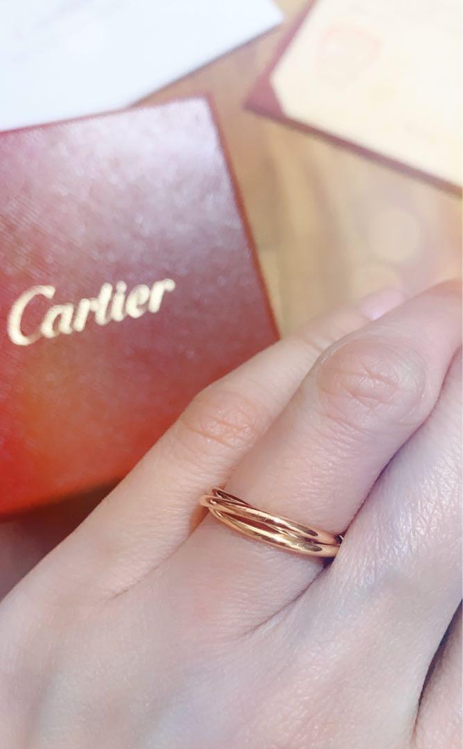 Cartier trinity ring thin hotsell