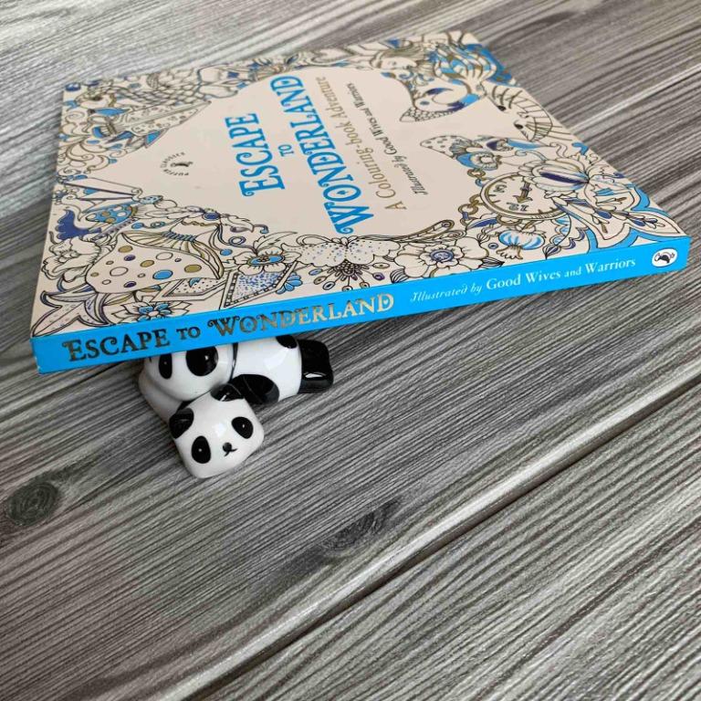 Coloring Book Adventure: Escape to Wonderland Coloring Book, Hobbies
