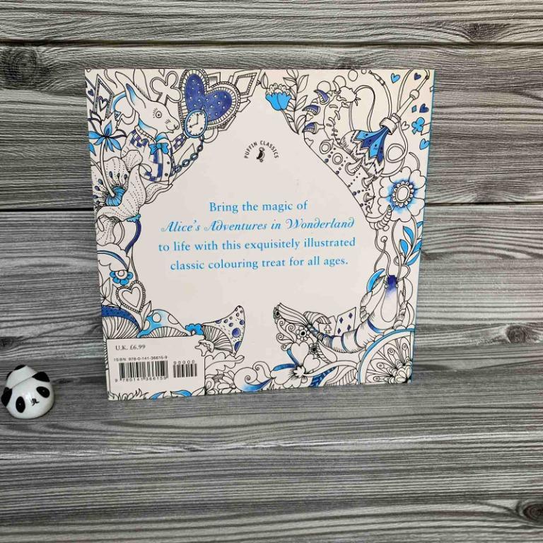 Coloring Book Adventure: Escape to Wonderland Coloring Book, Hobbies