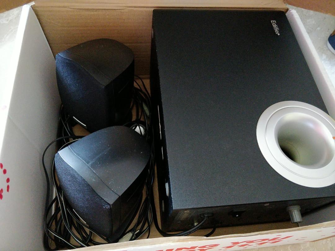 Edifier M1310 Speakers, Audio, Soundbars, Speakers & Amplifiers on