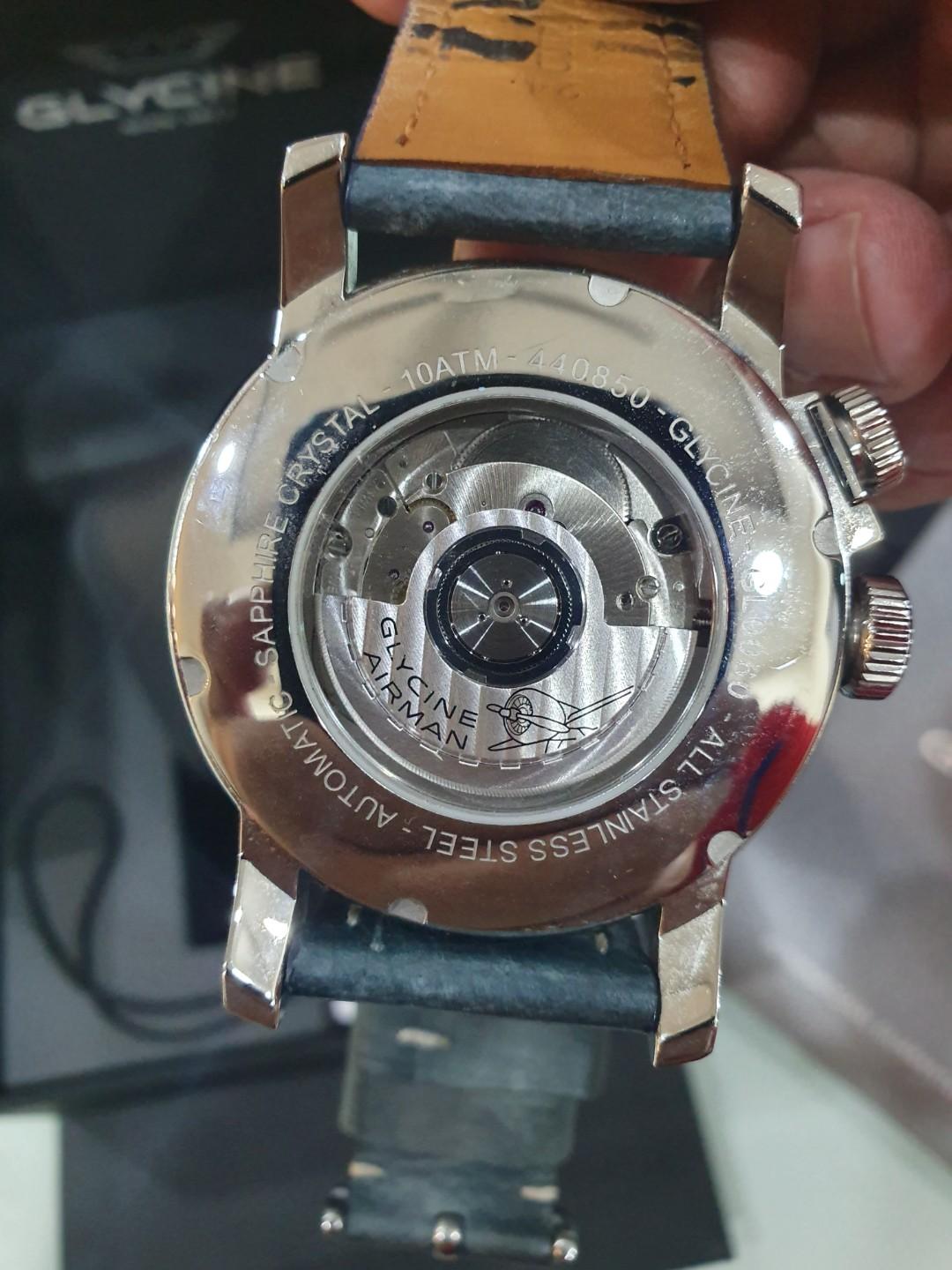 Glycine Airman 46 Swiss Luxury Watches on Carousell