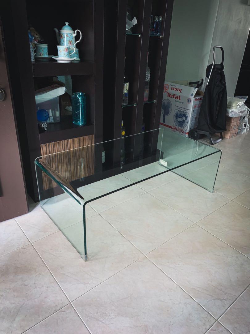 Habitat Gala tempered glass Coffee Table, Furniture & Home Living