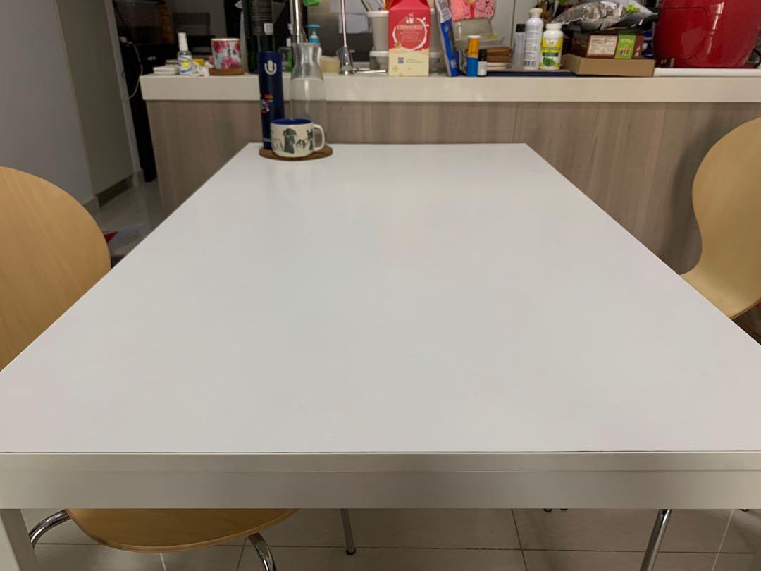 MELLTORP Mesa, blanco, 125x75 cm - IKEA